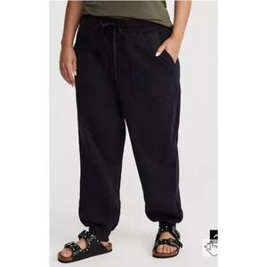 Torrid Black High Rise Pull On Jogger Pants Plus Size 0 Stretch Casual Cotton